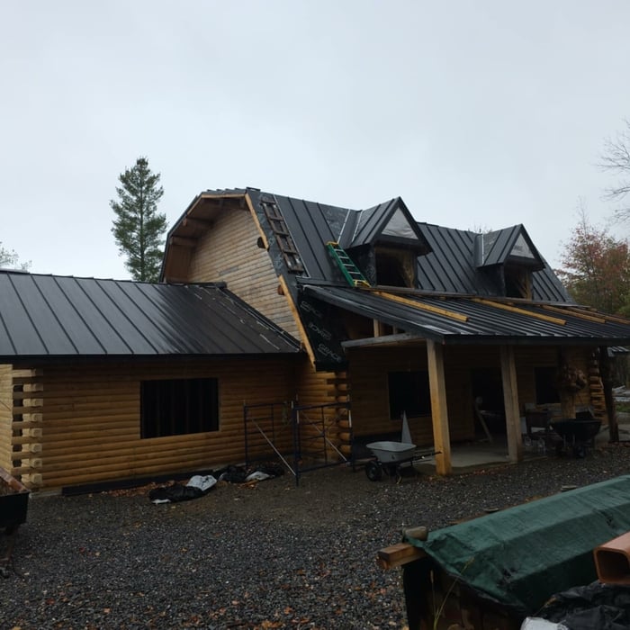 New standing seam Roof