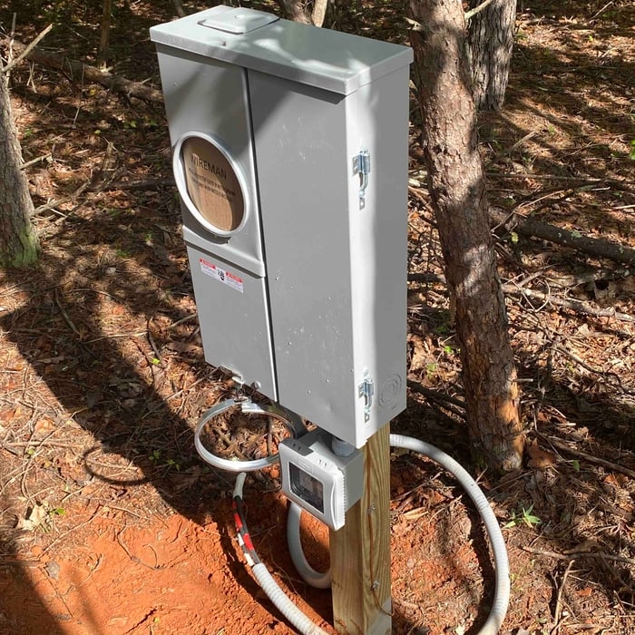 Temp poles