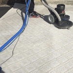 Cleaning of berber carpet