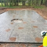 Stamp concrete