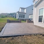 Stamp concrete
