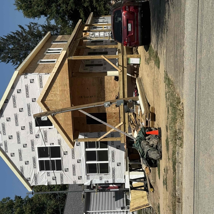Home with addition