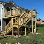 New porch in Tusculum