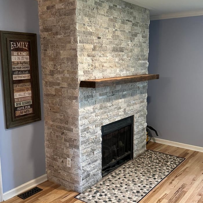 Kingsport fireplace.