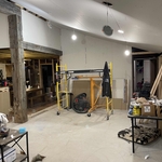 Living area remodel