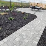 Back yard patio and walkways