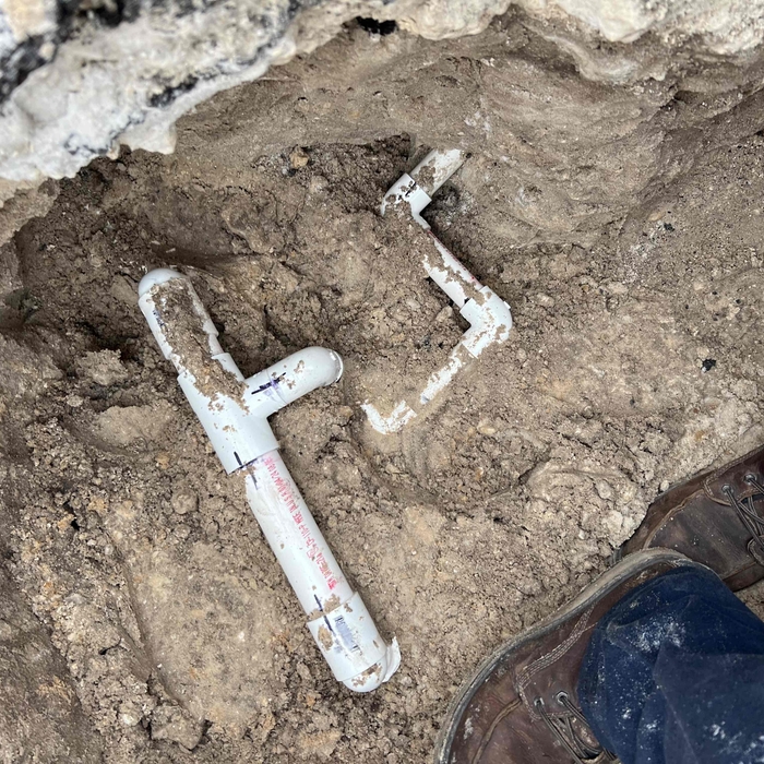 Pipe repaired