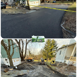 Residential driveway