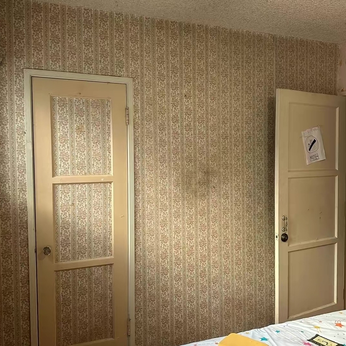 Wallpaper removal and paint