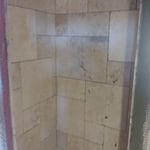 Walk in shower
