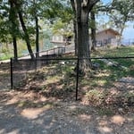 4’ tall chainlink fence