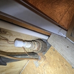 A/C drainline install