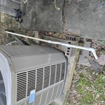 A/C drainline install