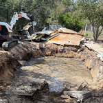 Pool demolition