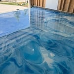 Metallic floor