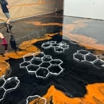 Black Ember Studio Floor