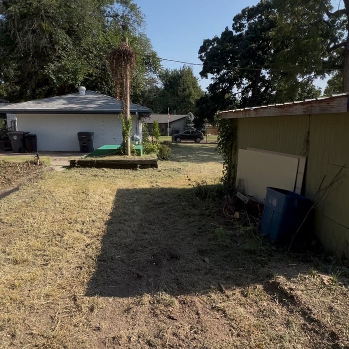 Yard clean up