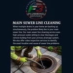 Main Sewer Line Cleaning
