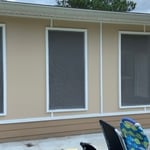 Screened in porch