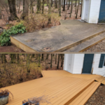 Color brightener with a power wash