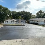 This crack filling and sealcoating project showcases a successful asphalt maintenance effort, resulting in a visually appealing and well-protected surface that is ready to withstand the rigors of daily use.