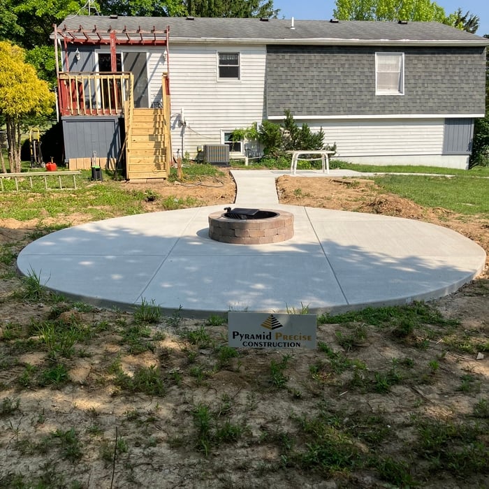 Back yard project