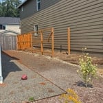 Adding wood fence