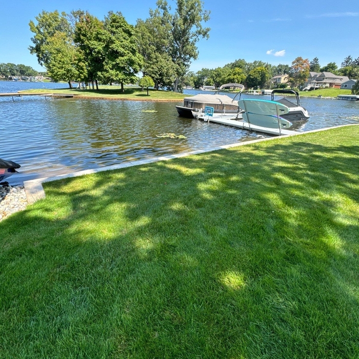 Before we began removing sod