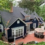 Copper Gutter Install