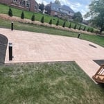 Stamp patio