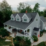 Full roof installation by James & Whitney co.