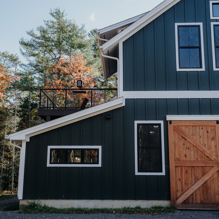 Finished home siding job by James & Whitney co.