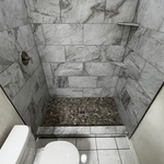Custom walk in shower