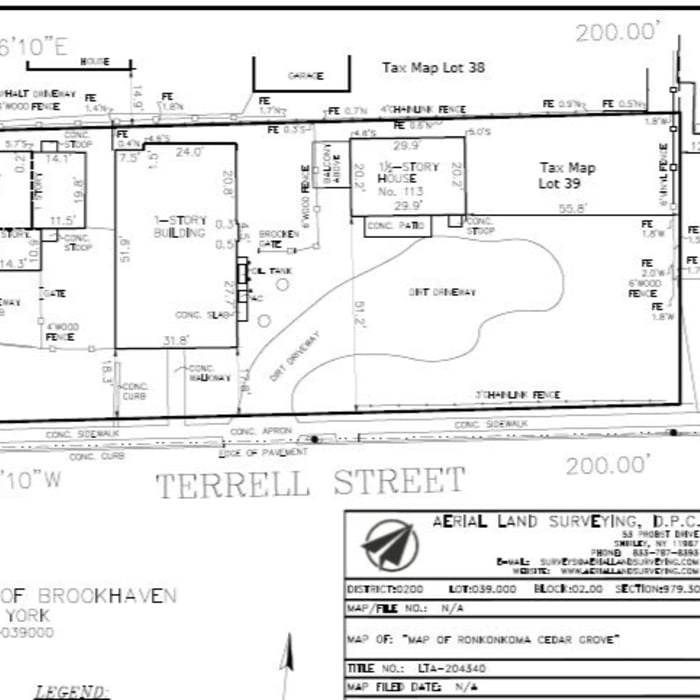 Aerial Land Surveying - Residential Property Survey - 4