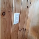 Installed ground up to match other home outlets. (It makes zero difference other that looks, I always match the house.)