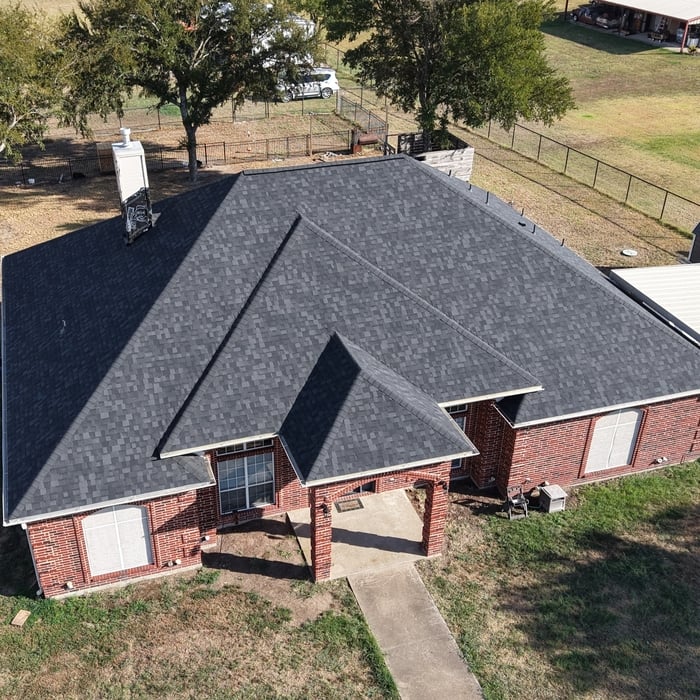 Roof complete