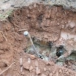 Outlet Baffle and Tail-out Repair With Pumpout