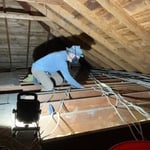 Animal fecal matter in your attic? That is no problem!
We Remove, and then sanitize the area with DSV to help protect your home and health! We also offer insulation removal and installation with TAP Pest Control insulation as well!
Call or text us today to schedule an inspection!