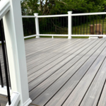 Images of the deck install