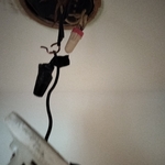 Bad place to be getting wet!