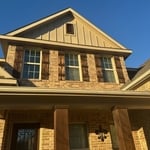Mr. Tucker's shutters and front porch