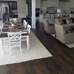 Site finished oak floors