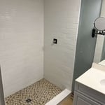 Shower install