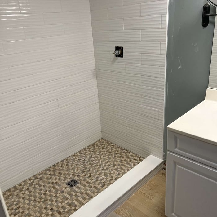 Shower install