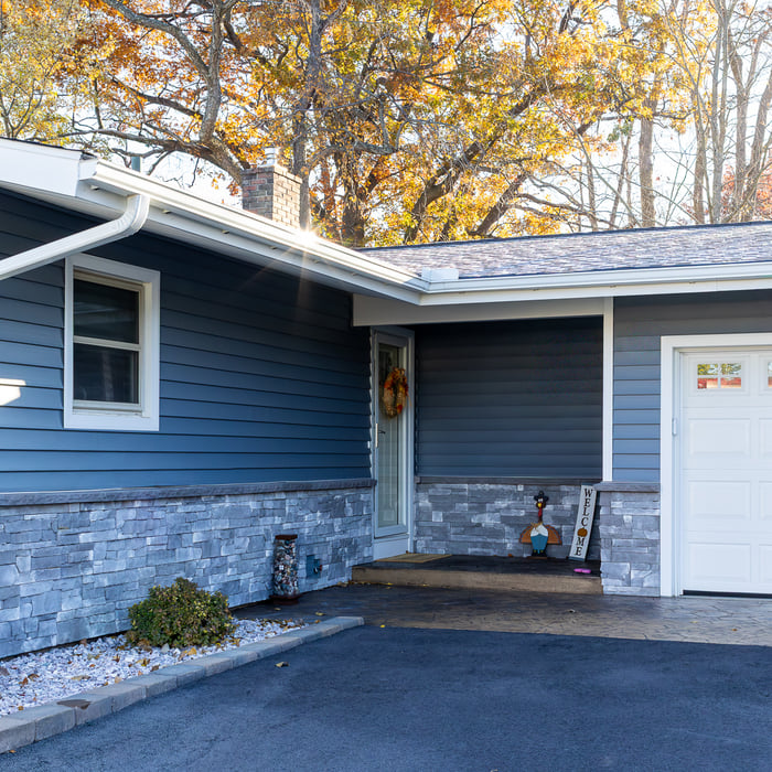 Siding and Stone project