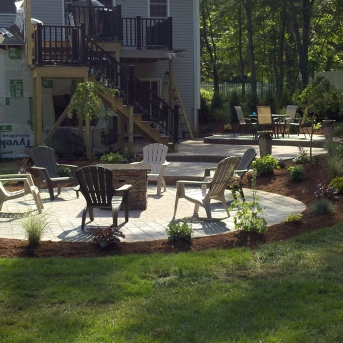 Finished Paver job