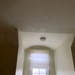 Upstairs bedroom window