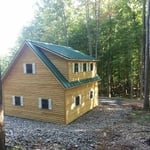 Green Standing seam