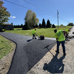 Residential driveway install
