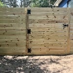 Horizontal Board Fencing